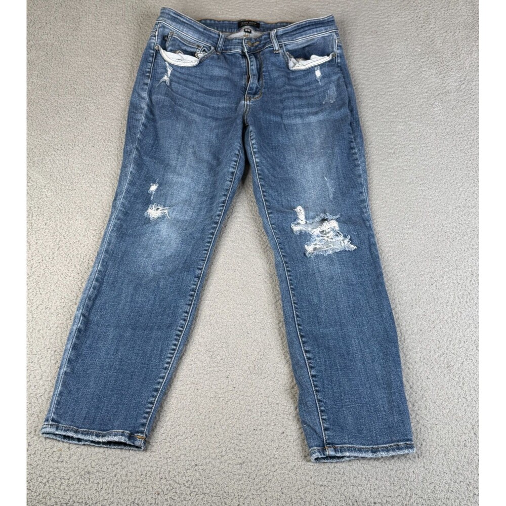 JUDY BLUE Jeans Womens 16W Slim Fit Denim High Rise Stretch 33x28